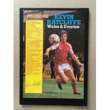 Signed picture of Kevin Ratcliffe the Wales & Everton footballer.